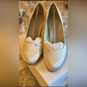 Calvin Klein Wedding Heels- Champagne